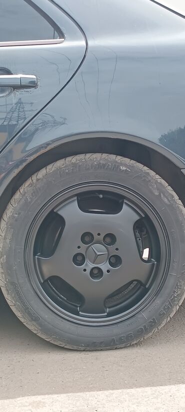 mercedes r16: Куйма Дисктер R 16 Mercedes-Benz, Комплект, тешиктери - 5, Колдонулган