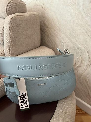 hamam ucun aksessuarlar: Əl çantası, Karl Lagerfeld, Yeni — 4