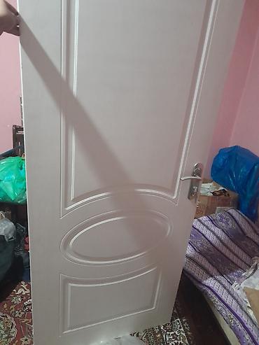 Ağ rəngli otaq qapısı - Material: MDF/taxta əsaslı, hamar boya örtüyü lalafo.az -da Ağ rəngli otaq qapısı - Material: MDF/taxta əsaslı, hamar boya örtüyü