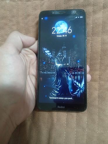 ретро консоль: Redmi, Redmi 7A, Б/у, 2 ГБ, цвет - Черный, 2 SIM — 1