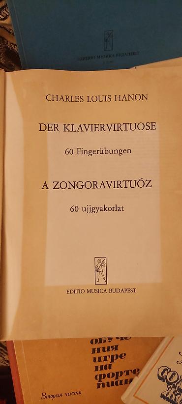 Kitablar və jurnallar: Musiqi dərslikləri və not toplusu – fortepiano və solfecio Məzmun — 5