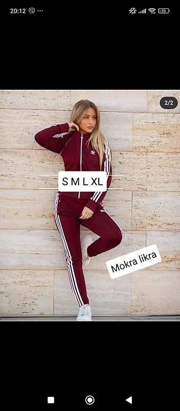 Gornji i donji deo: Komplet trenerka mokra likra 3000dinara ❤️ — 6