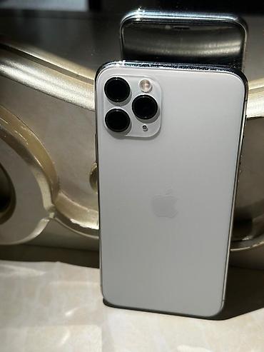 Apple iPhone: IPhone 11 Pro, Б/у, 64 ГБ, Серебристый, Зарядное устройство, Защитное стекло, Кабель, 71 % — 4
