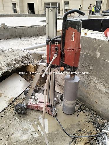 elektrik iş: Beton kəsimi:050-220-08-78 diamond karotla deşik açma xidməti - — 6