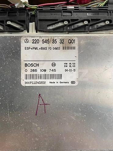 Avtoelektronika: "Mercedes W220 S-class" ABS blok beyni Şəhər: Bakı Elanın növü — 1