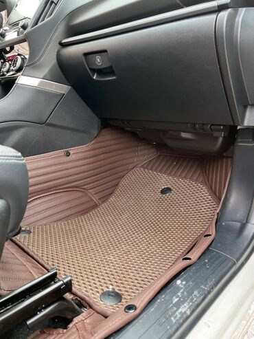 Полики: 5D Eva Полики Для салона Toyota, цвет - Красный — 9