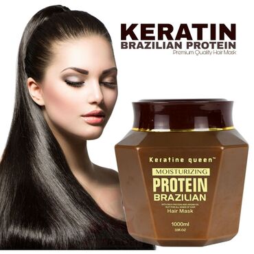 keratin şampuan: Saç maskası, Solğun saçlar üçün, Yeni, Pulsuz çatdırılma