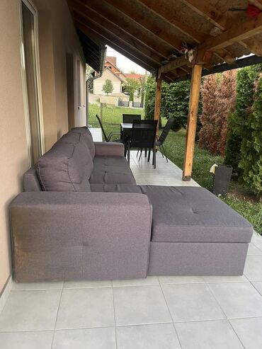 kutije za odlaganje odeće: Na prodaju ugaona garnitura Dimenzije: 270 cm x 170 cm (najduži deo)