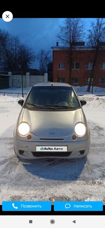 Daewoo: Daewoo Matiz: 2010 г., 0.8 л, Механика, Бензин, Хэтчбэк