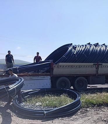 Сантехника: Труба для водопровода Материал: Полиэтилен низкого давления (ПНД) — 1