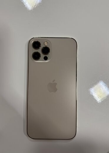 iphone 4 s: IPhone 12 Pro, 128 GB, Desert Titanium, Sənədlərlə, Barmaq izi, Face ID