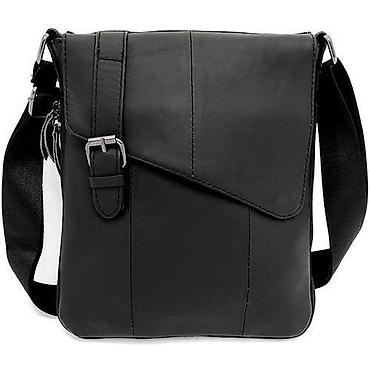 Классические сумки: Кожаная мужская сумка, клатч, барсетка, портмоне, бумажник, поясная — 11