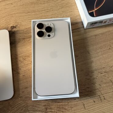 Apple iPhone: IPhone 16 Pro Max, White Titanium, Коробка, 100 % — 6