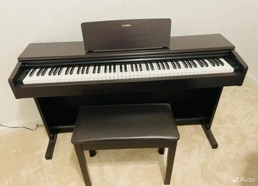 музыкальный ямаха: Цифровое пианино Yamaha Arius YDP 140 Цвет коричневый. Банкетка