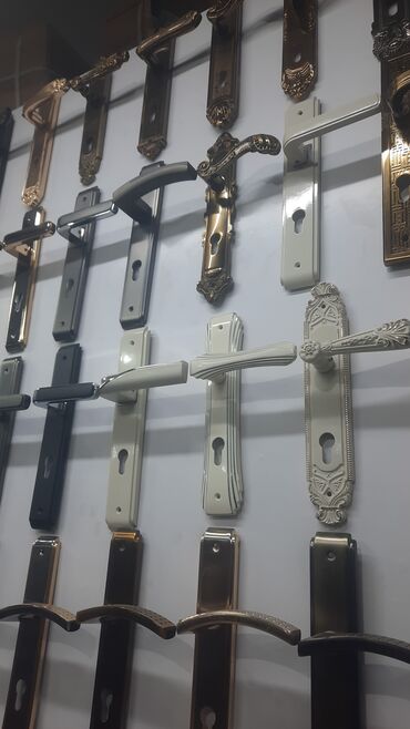 Qapı zamokları: Qapı üçün tam dəst: mexanizm, silindr, rozetkalar və dəstək - Daxili — 14