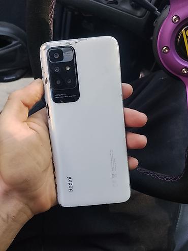 Redmi, Redmi 10, Б/у, цвет - Белый, 2 SIM