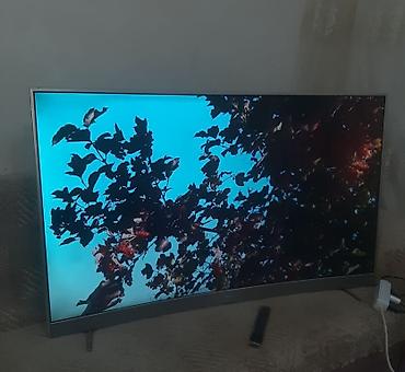 on bir tv: TCL ela veziyetde Smart kurvet ekran 140 — 3