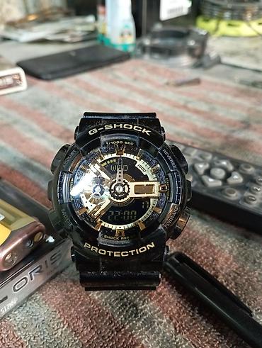 такелажные ремни: Часы G-SHOCK (аналогово-цифровые) - Корпус и безель в черном цвете с — 1