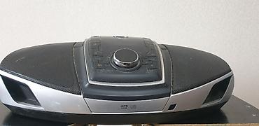 Динамики и колонки: Разная аудиотехника Бумбокс LG, радио работает, есть аукс, также вход — 1