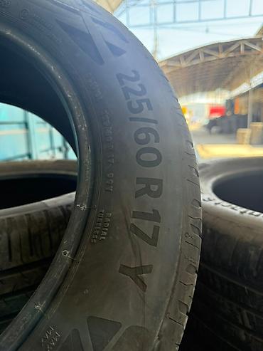 continental: Шины 225 / 60 / R 17, Лето, Б/у, Комплект, Легковые, Германия, Continental — 2