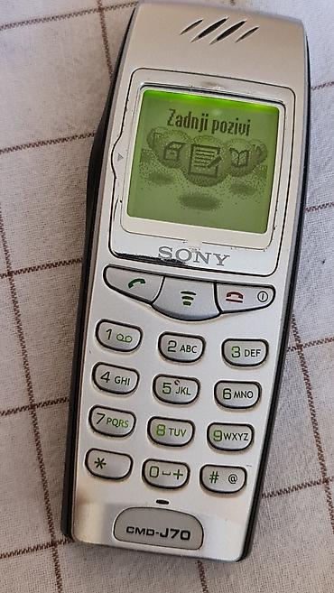 Sony: Sony CMD-J70 mobilni telefon (retro/klasični model) - Brend i model — 1