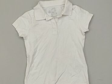 koszulka na ramiączkach prążkowana: T-shirt, 10 years, 134-140 cm, condition - Good
