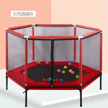 мебел для дома: Детские каркасные батуты для дома Диаметр 160 см Для