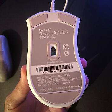 ско: Игровая мышь(Оригинал) Razer DeathAdder Essential (белая) - — 2