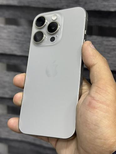 orijinal ses mp3: IPhone 15 Pro, 128 GB, White Titanium, Face ID — 2