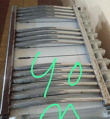 şeki: Məhsul: Radiator seksiyaları və dəmir dəsmal asılqanı 6 manat 50 qepik — 2