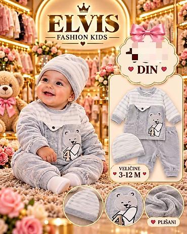 ugg cizme debeli djon: ELVIS Fashion Kids – komplet za bebe (3–12 meseci) - Troslojni — 1