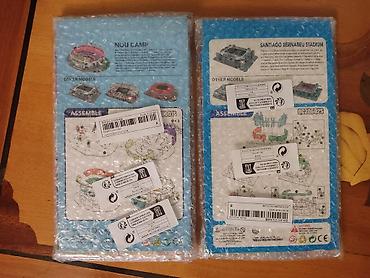 3d draperi: 🧩 3D Puzzle 🏟️ Santiago Bernabeu stadionu qalıb 💵 Qiyməti 15 AZN — 3