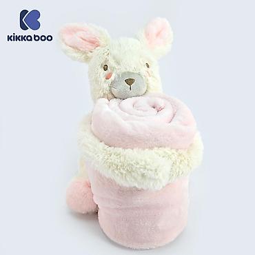 simpo komode: KIKKA BOO – KikkaBoo Baby ćebence sa plišanom igračkom 70x100 “Rabbits — 1