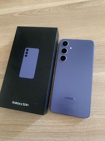 Samsung: Samsung Galaxy S24+, 256 GB, rəng - Bənövşəyi