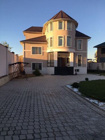 аренда дома бишкек в Кыргызстан | Посуточная аренда квартир: 500 м², 6 комнат, Утепленный, Теплый пол, Бронированные двери