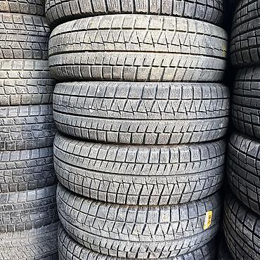 byd е2: Шины 185 / 65 / R 15, Зима, Б/у, Комплект, Легковые, Япония, Bridgestone — 1