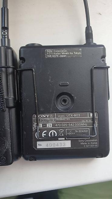 rush wave: Комплект микрофонов Sony URX - P03 1. приемник 2 — 7