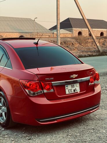 Chevrolet: Chevrolet Cruze LTZ sedan - Korpus: parlaq qırmızı, 4 qapı, arxa — 10