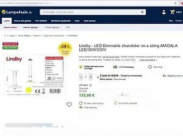 Rasveta: Nino Leuchten Aurora 36550101 – viseća LED lampa - Tip: plafonska — 12