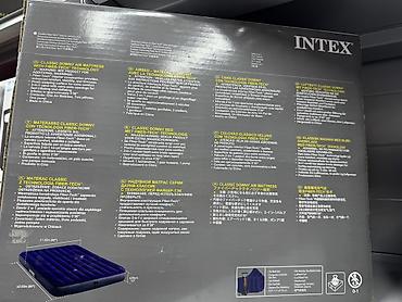 надувной матрас односпальный купить: Надувной матрас Intex Dura-Beam Standard Classic Downy Air Mattress - — 3