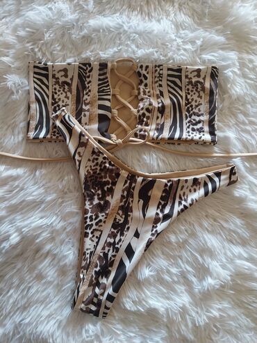 Kupaći kostimi: M, Likra, Leopard, krokodil, zebra, bоја - Šareno — 5