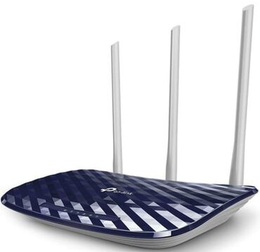 Modemlər və şəbəkə avadanlıqları: Tp-link AC750 Wireless Router Teze Acilmamis Modem Uc dene