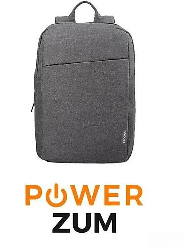 Futrole i torbe za laptopove: Lenovo laptop ranac – siva boja, moderan i lagan - Dizajn — 3