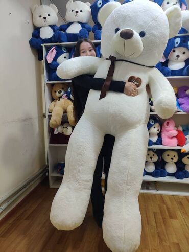 Игрушки: 🧸Большая мишка мамалак 1,8 метра 🔥🔥🔥 🧸60 см 1000 сом (Бесплатная — 5