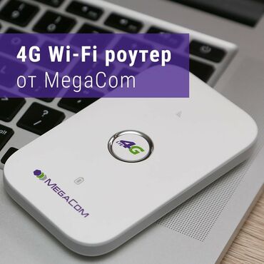 простой телефон: 4G Megacom, поддерживает 10 устройств, есть разъемы для подключения