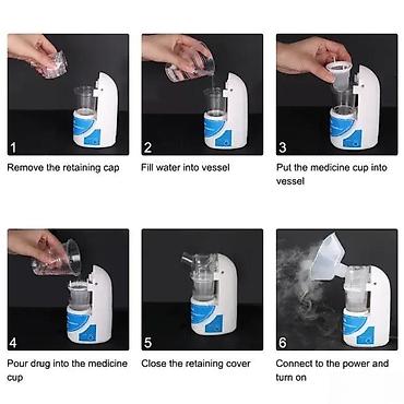 Inhalatori, nebulizatori: Ultrasonični inhalator nebulizer MY-520 NOVO. OPIS PROIZVODA — 7
