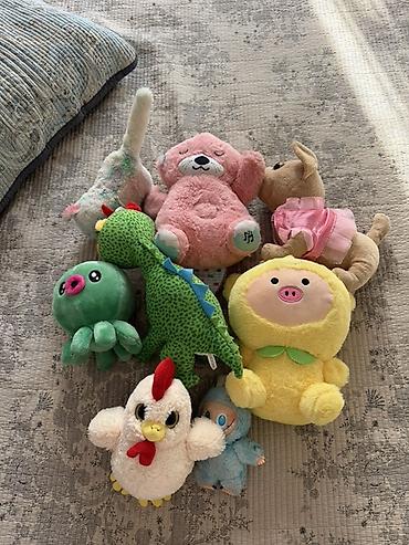 Мягкие игрушки в хорошем состоянии, цена за все at lalafo.kg Мягкие игрушки в хорошем состоянии, цена за все