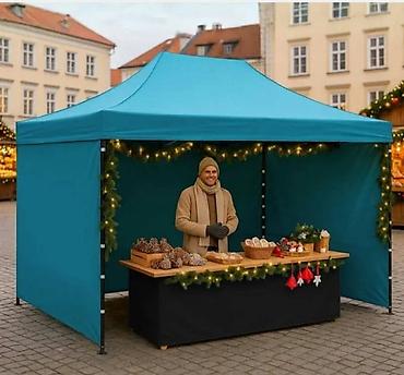 posteljina sa slikom po zelji: NOVA Tenda 3x4,5m RASKLOPIVA, šator, paviljon Sklopivi paviljon / — 9
