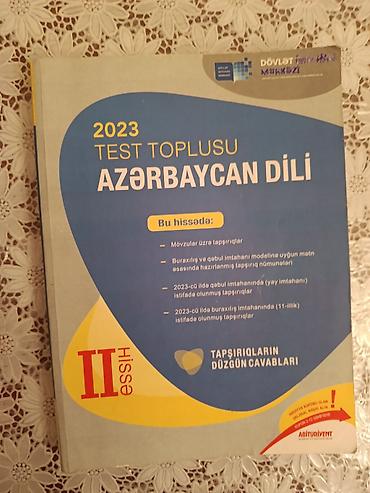 Testlər: Azərbaycan dili Testlər 11-ci sinif, DİM, 2-ci hissə, 2023 il — 1