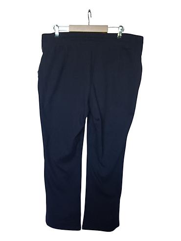 slim fit pantalone: Ženske trenerke/pantalone za slobodno vreme, crna boja, veličina xxl — 2